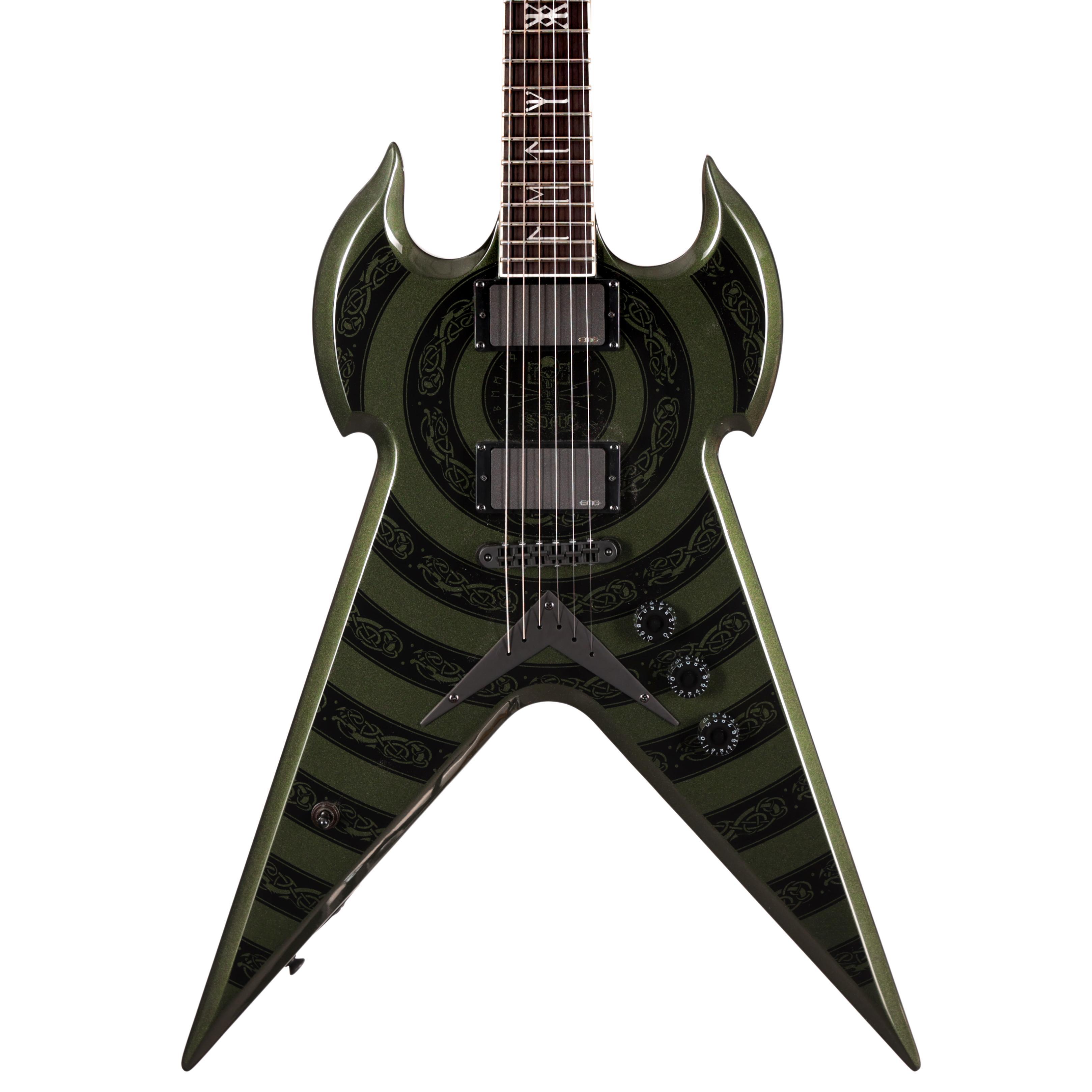 Wylde Audio Warhammer NT Norse in Dragon Bullseye Metallic Green